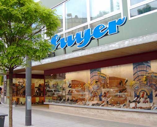 Schaufenster Schuhhaus Suyer